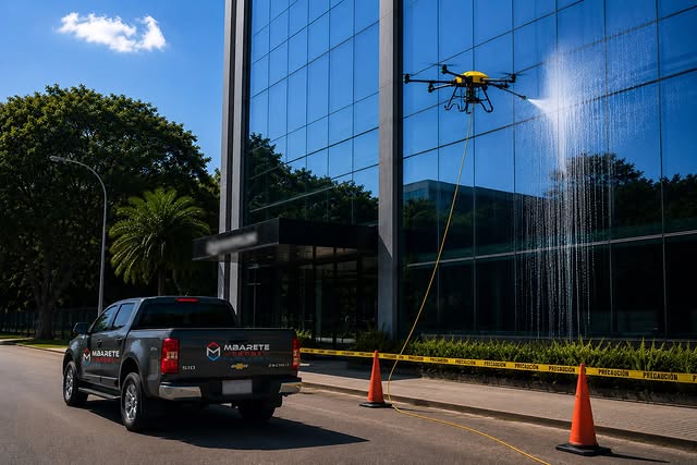 Mbarete Drone Paraguay en operación